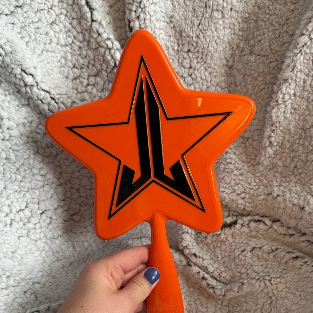 Jeffree Star Halloween Orange Star-Shaped Hand Mirror